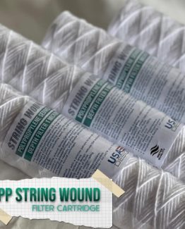 pp string wound cartridge filter benang proclean