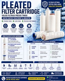 pleated filter cartridge indonesia