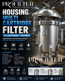 Housing Multi Cartridge Filter isi 15 Cartridge 40 Inch