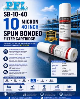 SB-10-40 Spun Bonded Filter 10 micron 40 inch