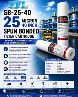 SB-25-40 Spun Bonded Filter 25 micron 40 inch